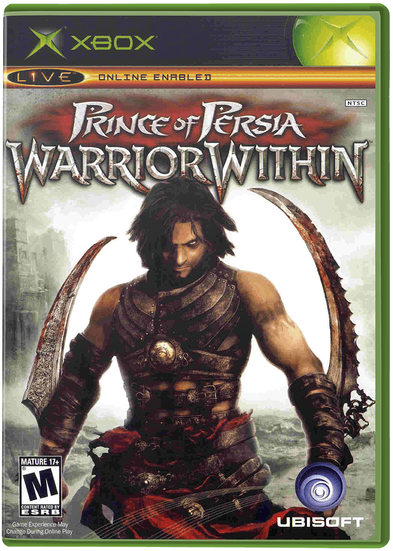Prince of Persia Warrior Within box art for Xbox